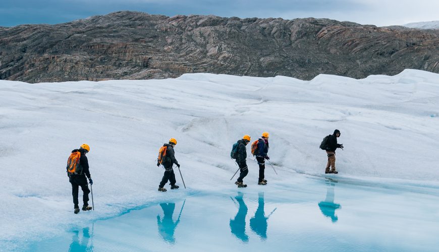 ICE TREKKING GLACIAR GREY